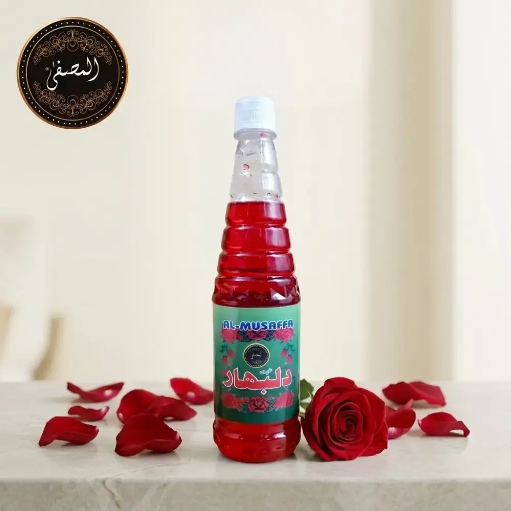 Almusaffa Sharbat Dil Bahar – Premium Refreshing Red Rose Syrup