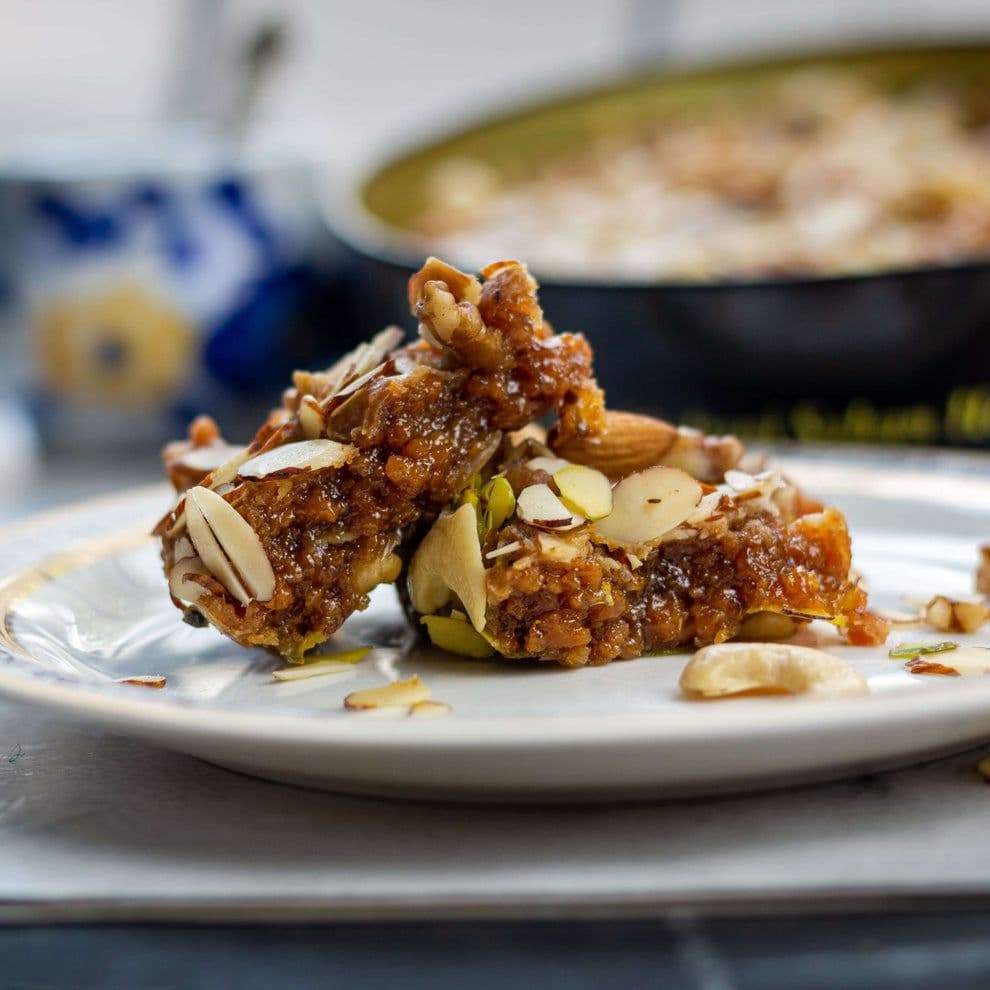 Special mix Dry fruit Sohan Halwa image 2